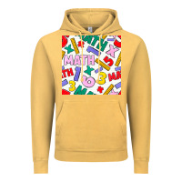 Vintage Mustard math seamless pattern Vintage Hoodie - BundleAndBundleShop