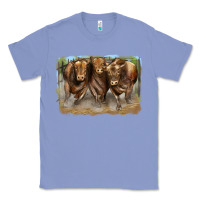 Colony Blue 3 red angus bulls Classic Tee - LillyAllenDesigns