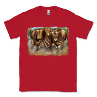 Red 3 red angus bulls Classic Tee - LillyAllenDesigns