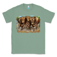 Sage 3 red angus bulls Classic Tee - LillyAllenDesigns