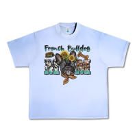 French Bulldog Mom Urban Heavy Tee | Teevron