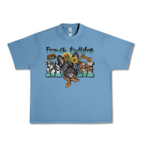 Pebble Blue french bulldog mom Urban Heavy Tee - BarkalooDesign