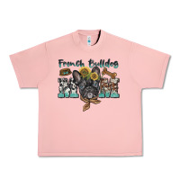 Salmon french bulldog mom Urban Heavy Tee - BarkalooDesign