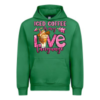 Emerald iced coffee is my love language Urban Hoodie - OliviaCreatesArt