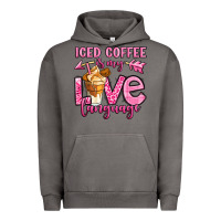 Pigment Tornado iced coffee is my love language Urban Hoodie - OliviaCreatesArt