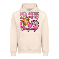 Sandshell iced coffee is my love language Urban Hoodie - OliviaCreatesArt