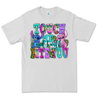 Dove Grey touch me and i will bite Premium Tee - AdoDesignShop