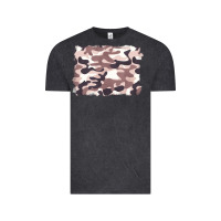 Vintage Black milky camouflage Vintage Tee - BarkalooDesign