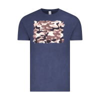 Vintage Denim milky camouflage Vintage Tee - BarkalooDesign