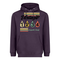 Plum Born In 1976 Heavyweight Hoodie - Bettercallsaul