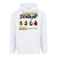 White Born In 1976 Heavyweight Hoodie - Bettercallsaul
