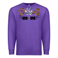 Purple Dog Mom Premium Sweatshirt - Bettercallsaul