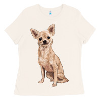 Bone chihuahua Ladies Tee - RanaPortraitStore