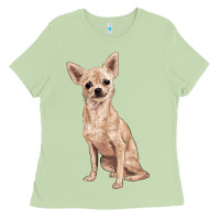 Matcha chihuahua Ladies Tee - RanaPortraitStore