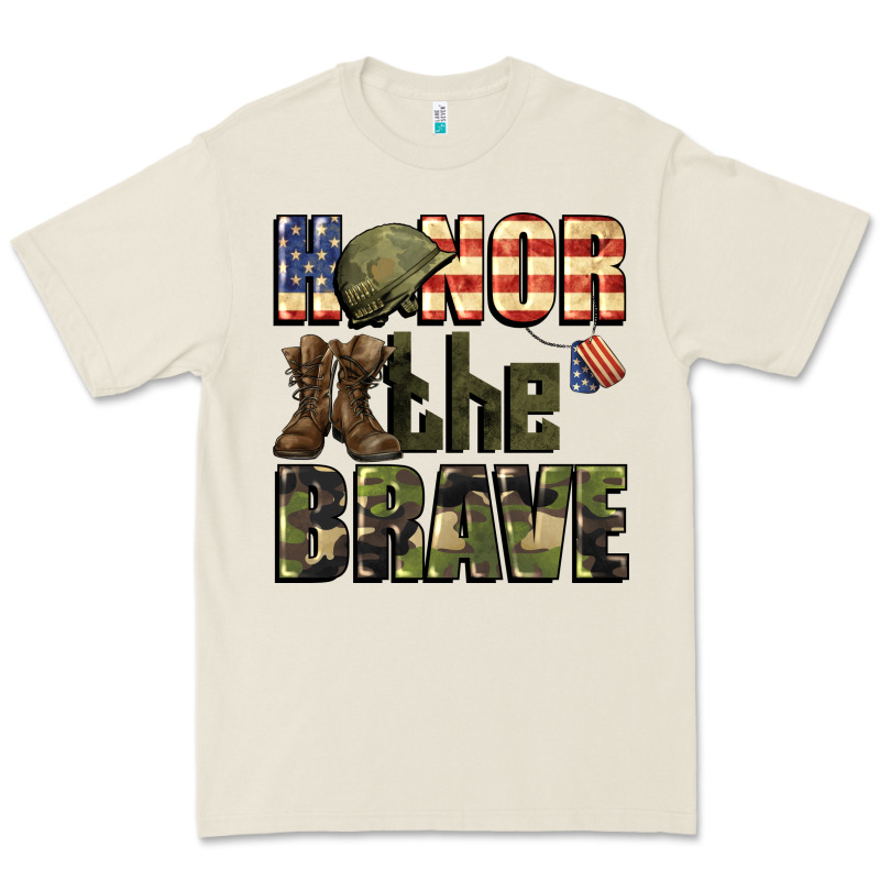 Honor The Brave 4th Of July Premium Tee by CowGirlArtShop | Teevron