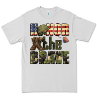 Dove Grey Honor the brave 4th of july Premium Tee - CowGirlArtShop