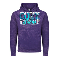 Cloud Purple cozy season with snowman ado Vintage Hoodie - AdoDesignShop