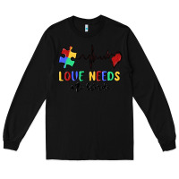 Black love needs no words Long Sleeve Tee - MaliasSmallBusiness