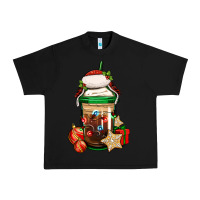 Black Christmas vacation trapper hat coffee cup Urban Heavy Tee - Jasminsmagicworld