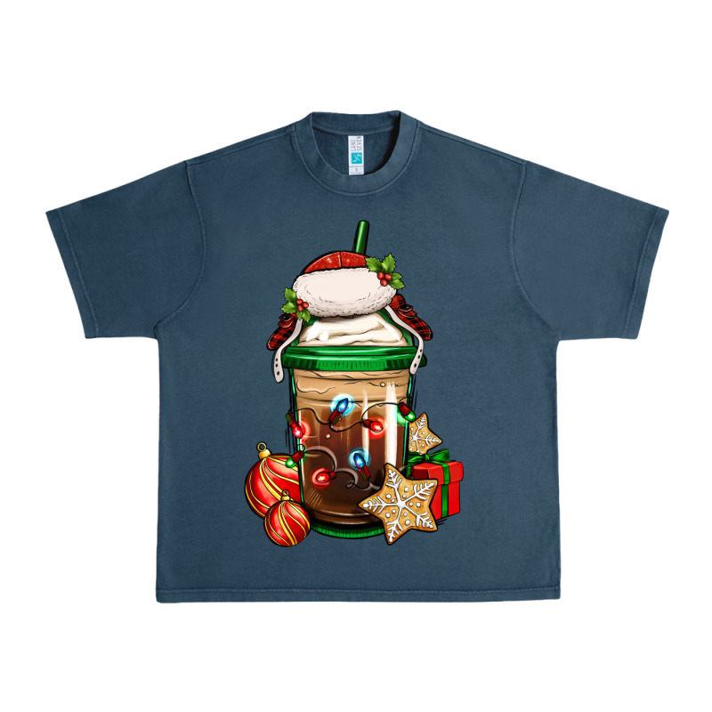 Christmas Vacation Trapper Hat Coffee Cup Urban Heavy Tee by Jasminsmagicworld | Teevron