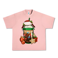 Salmon Christmas vacation trapper hat coffee cup Urban Heavy Tee - Jasminsmagicworld