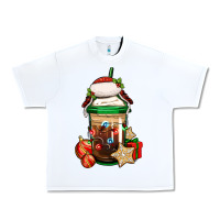 White Christmas vacation trapper hat coffee cup Urban Heavy Tee - Jasminsmagicworld