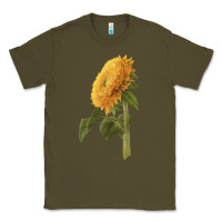 Army Green teddy bear sunflower Classic Tee - LillyAllenDesigns