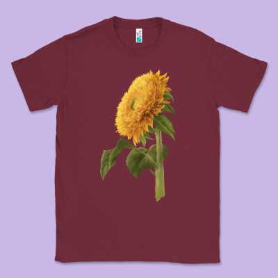 Teddy Bear Sunflower Classic Tee Designed By Lillyallendesigns