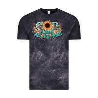 Cloud Black god is good all the time Vintage Tee - NancyCooperArtShop