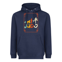 Navy Judo Heavyweight Hoodie - Bettercallsaul