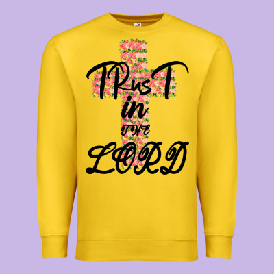 Trust In The Lord Premium Sweatshirt Designed By Bettercallsaul