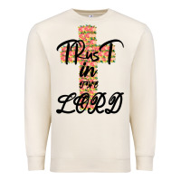 Sandshell Trust In The Lord Premium Sweatshirt - Bettercallsaul