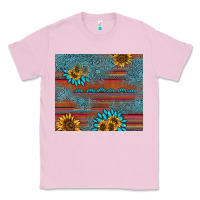 Bubblegum Pink sunflower gemstone serape tumbler Classic Tee - AdoDesignShop