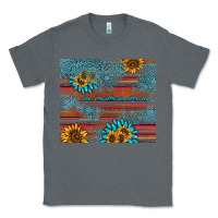Charcoal Heather sunflower gemstone serape tumbler Classic Tee - AdoDesignShop