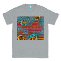 Heather Grey sunflower gemstone serape tumbler Classic Tee - AdoDesignShop