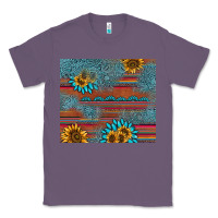 Lavender sunflower gemstone serape tumbler Classic Tee - AdoDesignShop