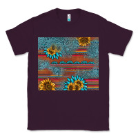 Plum sunflower gemstone serape tumbler Classic Tee - AdoDesignShop
