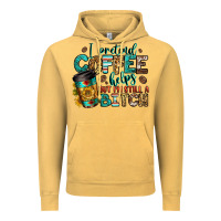 Vintage Mustard i pretend coffee helps but i'm still a bitch Vintage Hoodie - Jasminsmagicworld
