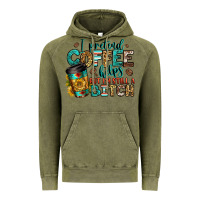 Vintage Olive i pretend coffee helps but i'm still a bitch Vintage Hoodie - Jasminsmagicworld