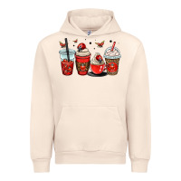 Sandshell ladybug coffee cups Urban Hoodie - OliviaCreatesArt