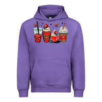 Tulip ladybug coffee cups Urban Hoodie - OliviaCreatesArt
