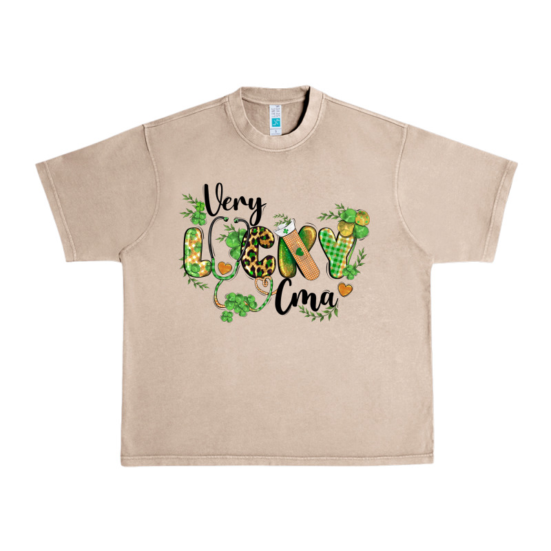 St. Patricks Day Very Lucky Cma Urban Heavy Tee by BarkalooDesign | Teevron