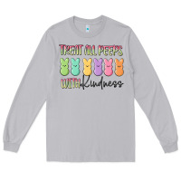 Moon Dust treat all peeps with kindness Long Sleeve Tee - MaliasSmallBusiness