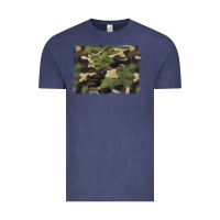 Vintage Denim camouflage background Vintage Tee - BarkalooDesign