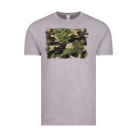 Vintage Zinc camouflage background Vintage Tee - BarkalooDesign