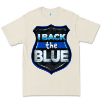 Bone I back the blue 4th of July Premium Tee - CowGirlArtShop