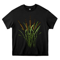 Black reeds Heavy Core Tee - BarkalooDesign