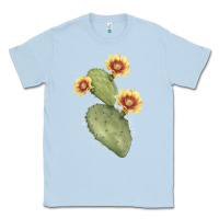 Dusty Blue opuntia phaeacantha Classic Tee - LillyAllenDesigns