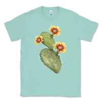 Seafoam opuntia phaeacantha Classic Tee - LillyAllenDesigns