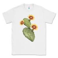White opuntia phaeacantha Classic Tee - LillyAllenDesigns